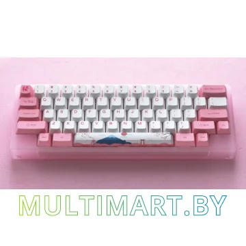 Клавиатура Akko ACR 59 Acrylic Tokyo (Akko CS Jelly Pink) картинка 2